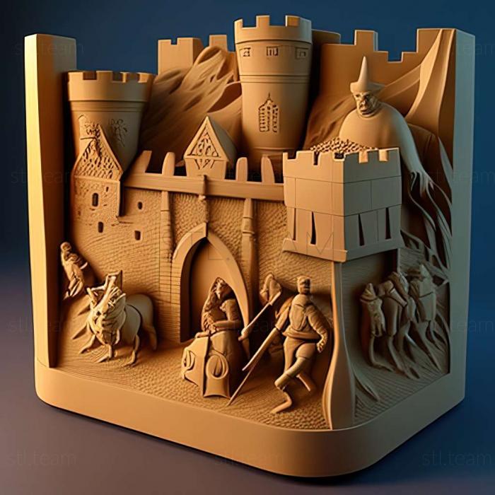 3D model Stronghold Kingdoms game (STL)